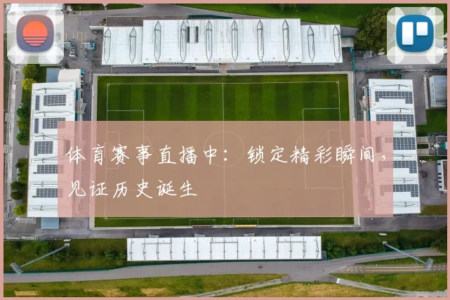 体育赛事直播中：锁定精彩瞬间，见证历史诞生